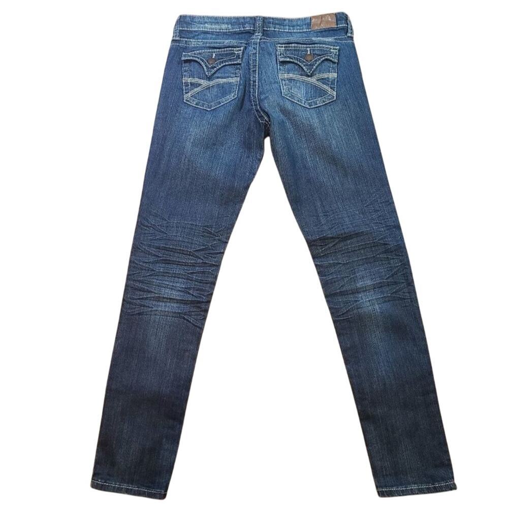 Underground Soul Straight Leg Distressed Jeans Skinny Jeans
